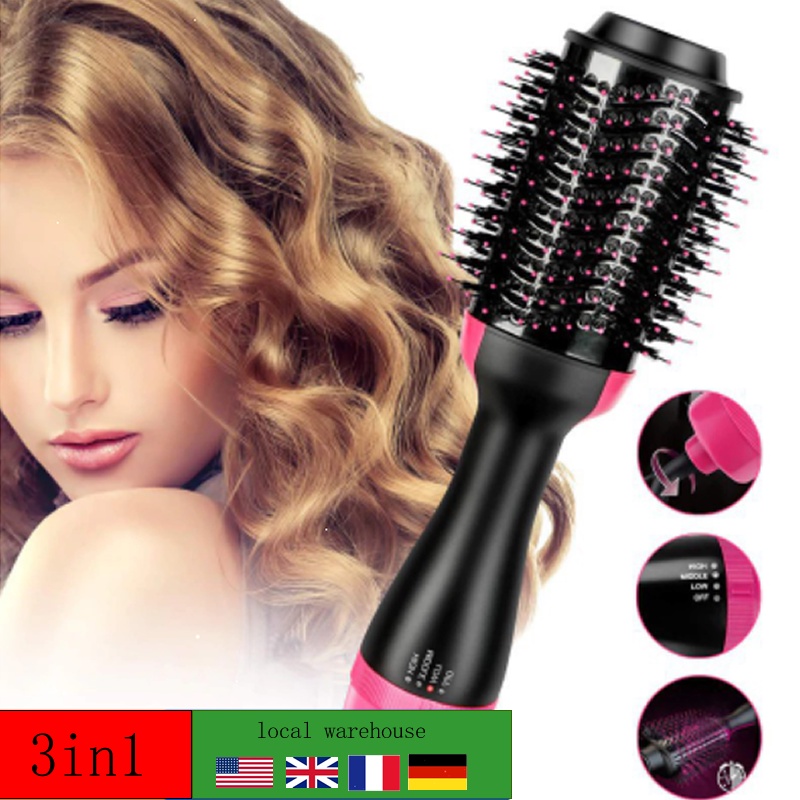 3 in 1 Hair Dryer Brush amp Straightener Brush OneStep Hair Dryer amp