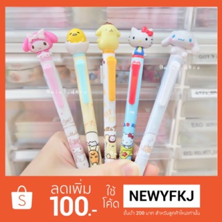 ใส่โค้ด[ INC11LF ลด70บาท] ดินสอกด หัวการ์ตูน sanrio