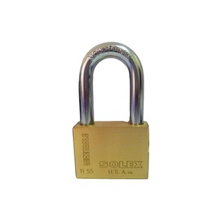 กุญแจลูกปืน SOLEX R55L 55 มม.SOLEX 55MM R55L PB PADLOCK