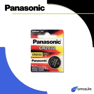 [1เม็ด] ถ่านกระดุม ถ่าน Panasonic CR2032 2025 2016 1632 1620 1616 1220