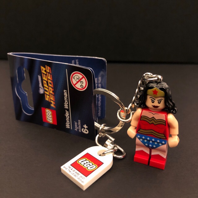 (ของแท้) พวงกุญแจ LEGO Super Hero - Wonder Woman (853433) / LEGO KEYCHAIN