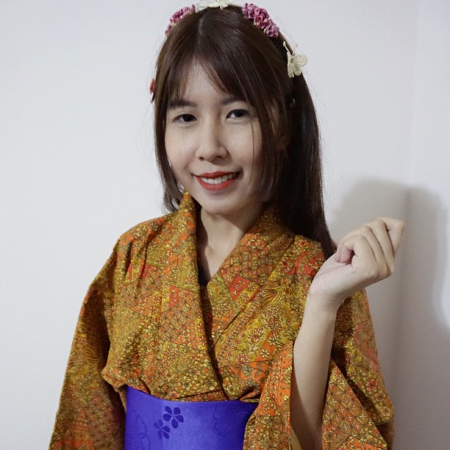 🎏🎎 กิโมโน ยูกาตะ มือสองจากญี่ปุ่น  kimono Yukata