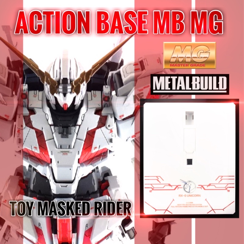 🟥⬜️ACTION BASE TW MB ฐานตั้งสำหรับ MG UNICRON