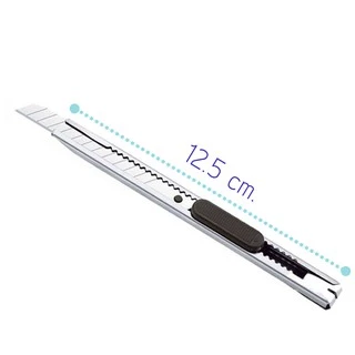 คัตเตอร์ อเนกประสงค์ มีดคัตเตอร์ คัตเตอร์ด้ามแสตนเลส /1529