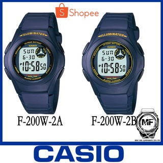 Casio ของแท้ 100% นาฬิกาผู้ชาย F-200W พร้อมกล่องและใบรับประกัน1ปี