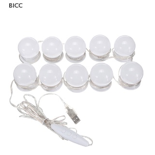 BI Hollywood Style LED Bulbs Vanity Makeup Dressing Table USB Mirror Lights Kit CC