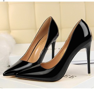 รองเท้าส้นสูง ใส่ทำงาน พร้อมส่ง งานBIG TREE  คัชชูส้นสูง4นิ้…