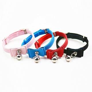 [Csw] ปลอกคอหนัง Pu สายคล้องหัวเข็มขัดสําหรับสัตว์เลี้ยงสุนัขแมวสามารถปรับได้