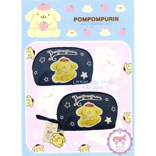 💛 PomPomPurin 💛กระเป๋าใส่เครื่องสำอางค์ กระเป๋าใส่ของ กระเป๋าสตางค์ กระเป๋าลายการ์ตูน  ผ้ายีนส์