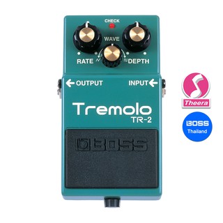 BOSS TR-2 TREMOLO เอฟเฟ็กต์กีตาร์ BOSS รับประกันจากศูนย์ตัวแทนประเทศไทย