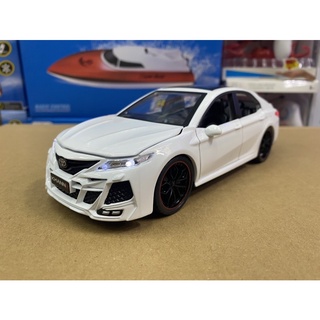 โมเดลรถเหล็ก Toyota Camry khann 3.5 V6 สเกล1:24 มีเสียงและมีไฟรายละเอียดสวยสมจริงทั้งภายนอกและภายในเป็นงานโมเดลตั้งโชว์