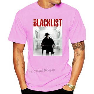 เสื้อยืดผ้าฝ้ายพิมพ์ลายขายดี Blacklist TV Series v2 เสื้อยืด สีขาว โปสเตอร์ฟิล์ม ทุกขนาด S. 5xl