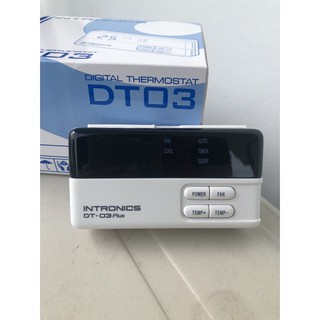 ชุดรูมเทอร์โม INTRONICS รุ่น DT-03 รูมเทอร์โมสตรัท รีโมทแอร์ ใช้ได้กับแอร์ทั่วไป