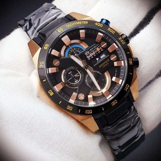 นาฬิกาข้อมือCASIO EDIFICE series three-eye timing (IP black) Waterproof 100 meters EFR-540BK-1A