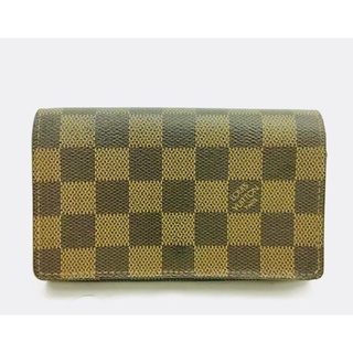 Louis Vuitton damier porte tresor bifold wallet