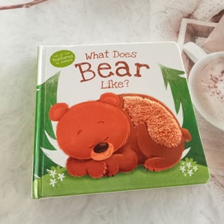 Board Book What does Bear like? มือสอง