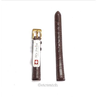 พร้อมส่ง> สายนาฬิกา PU ขนาด 12 มม.