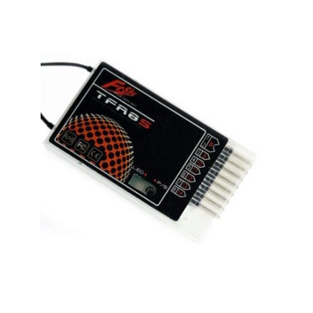 รีซีฟ FrSky TFR8S 2.4G Receiver - Futaba Compatible ใช้กับ 6EX T8FG T10C 3PX 4PK
