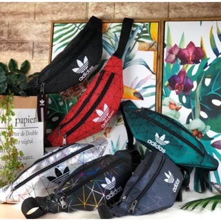 Adidas belt bag แท้💯 กระเป๋าคาดอก/ กระเป๋าคาดเอว