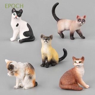 Epoch รูปปั้นแมว บอนไซ ตกแต่งสวน ของเล่นสําหรับเด็ก