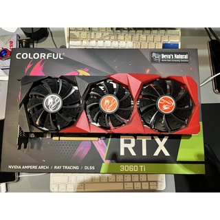 Colorful RTX 3060 Ti 8 GB 3 พัดลมใหญ่ๆ สวยมาก กล่องครบ ประกันไทยยาวๆถึง 20/9/2024