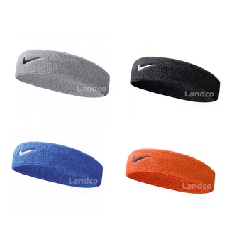 Nike Collection ไนกี้ ผ้าคาดผม สำหรับกีฬา Swoosh HeadBand Team N.000.1544.804 OR/07010 BK/07051 GRY/07402 BL
