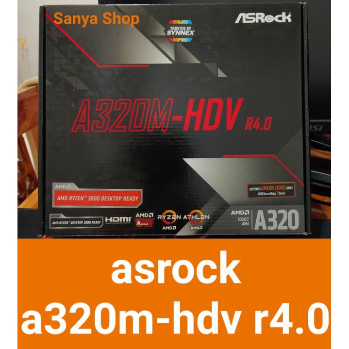 ขาย เมนบอร์ด asrock a320m-hdv r4.0