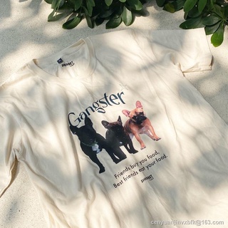 Morning NEW COLLECTION เสื้อยืด gangster✦ |sherbet.teeshop oversize SML