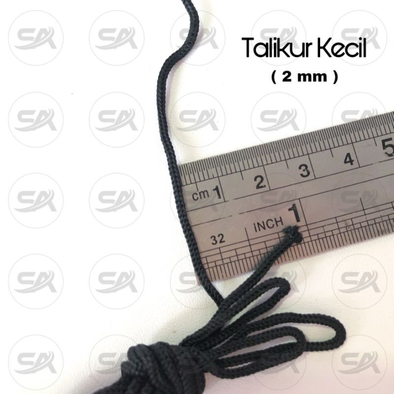 SMALL PY TALIKUR (J3) 2MM (1/2KG) PARACORD ROPE BRACELET