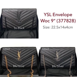 💥รบกวนสอบถามstockก่อนกดสั่ง💥 YSL Saint Laurent WOC / Wallet on chain 9” ของแท้ กระเป๋า ส่งฟรีEMS ทั้งร้าน