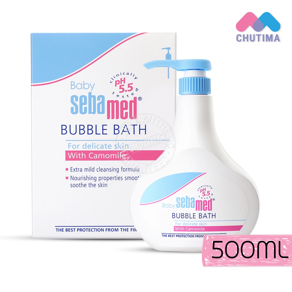 ครีมอาบน้ำ เบบี้ ซีบาเมด บับเบิ้ล บาธ พีเอช 5.5 อาบน้ำเด็ก สูตรอ่อนโยน