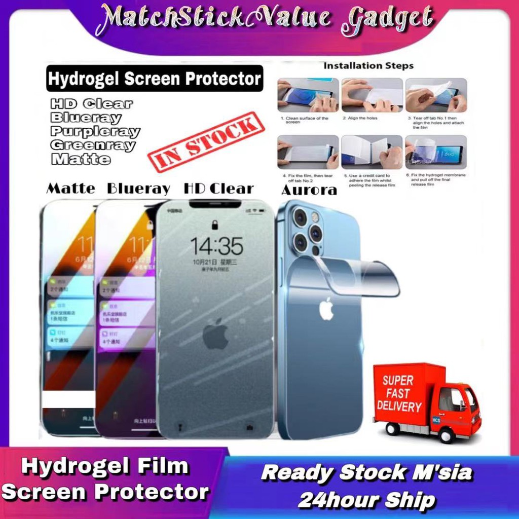 Razer PHONE2 / PHONE ฟิล์มกันรอยหน้าจอ Hydrogel