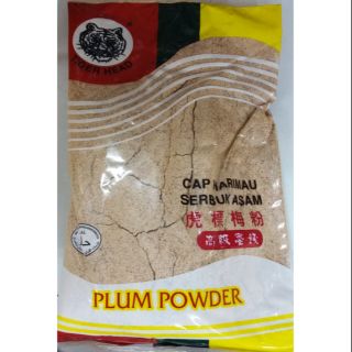 ผงบ๊วย ตราหัวเสือ Plum Powder 400กรัม