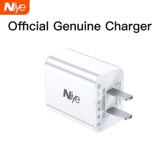 Niye อะแดปเตอร์ชาร์จพอร์ตคู่ที่รวดเร็ว กระแสสูง 2.1A พร้อมจอแสดงผล LED