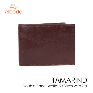 [Albedo] TAMARIND DOUBLE PANEL WALLET กระเป๋าสตางค์/กระเป๋าเงิน/กระเป๋าใส่บัตร รุ่น TAMARIND - TM04377