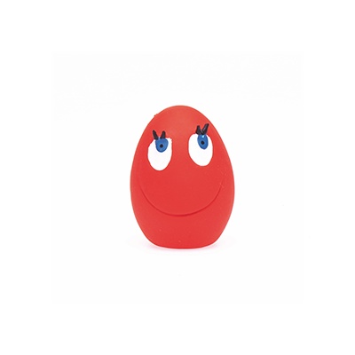 Lanco-OVO Egg Original ของเล่นสุนัข ลูกบอลไข่บีบมีเสียง ยางธรรมชาติ 100% เกรดเด็กทารก