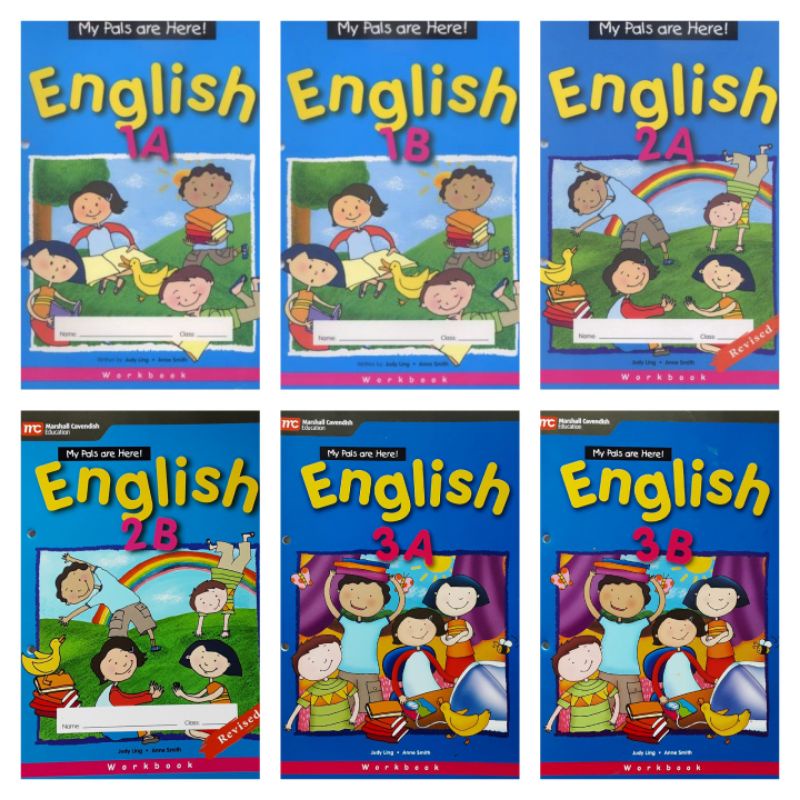 My Pals Are Here! English Workbook P.1- P.6 # แบบฝึกหัดภาษาอังกฤษหลักสูตรสิงคโปร์ชั้นป.1-6