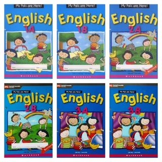 My Pals Are Here! English Activity Book 1- 6 # แบบฝึกหัดภาษาอังกฤษหลักสูตรสิงคโปร์ชั้นประถมศึกษา 1-6