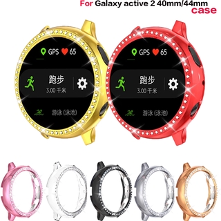 เคสกรอบนาฬิกา ประดับเพชร 40/ 44 มม. สำหรับ Galaxy Watch Active 2