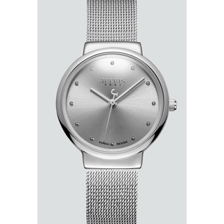 JULIUS WATCH JA426L สีเงิน (SILVER) นาฬิกาข้อมือผู้หญิง แบรนด์เกาหลี แฟชั่นฮิตของแท้ สายสแตนเลส