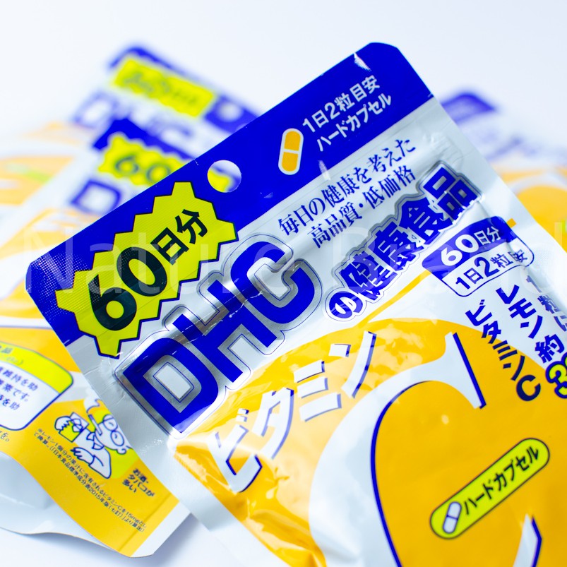 DHC Vitamin C วิตามินซี แบบ 60 วัน (120 เม็ด) ของแท้จากญี่ปุ่น
