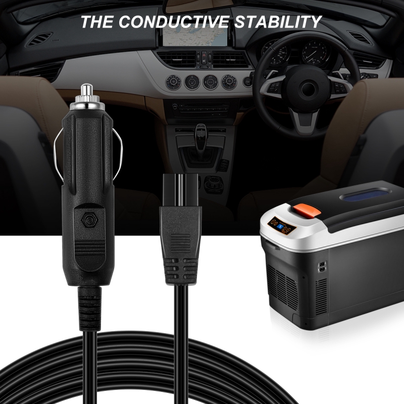 📦 สายไฟ 12V สำหรับ Car Mini Fridge อะแดปเตอร์ ตู้เย็นขนาดเล็ก Electric Wire Mini+fridge