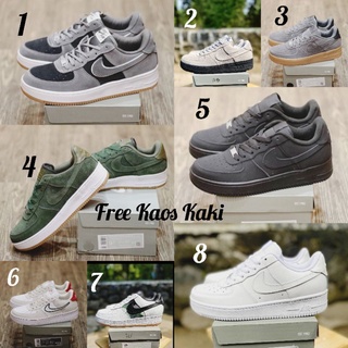 Nike AIRFORCE IMPORT SIZE 39-44 รองเท้ากีฬา สีขาว สีดํา สําหรับผู้ชาย