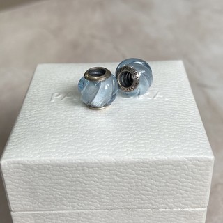 ชาร์ม PANDORA Charm Blue Ripples แท้