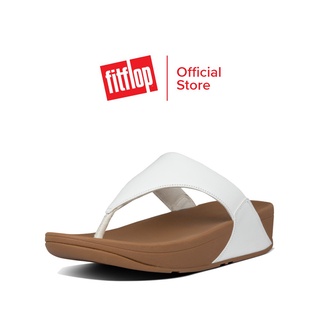 FITFLOP รองเท้าลำลองผู้หญิง LULU LEATHER TOEPOST รุ่น I88-024 สี WHITE รองเท้าผู้หญิง