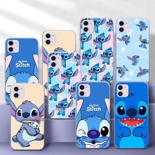 เคสโทรศัพท์มือถือนิ่ม แบบใส ลายการ์ตูน Stich น่ารัก สําหรับ Tecno Spark 6 KE7 KE5 Go 7 Pova LD7 2 Camon 16 Pro 17P CG7 CG8 80F