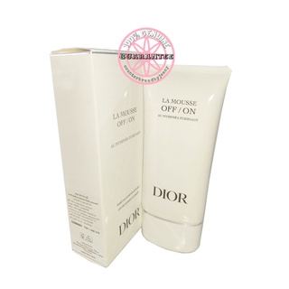 ของแท้ป้ายไทย DIOR LA MOUSSE OFF ON Foaming Cleanser 150mL