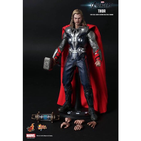 THOR THE AVENGERS HOT TOYS