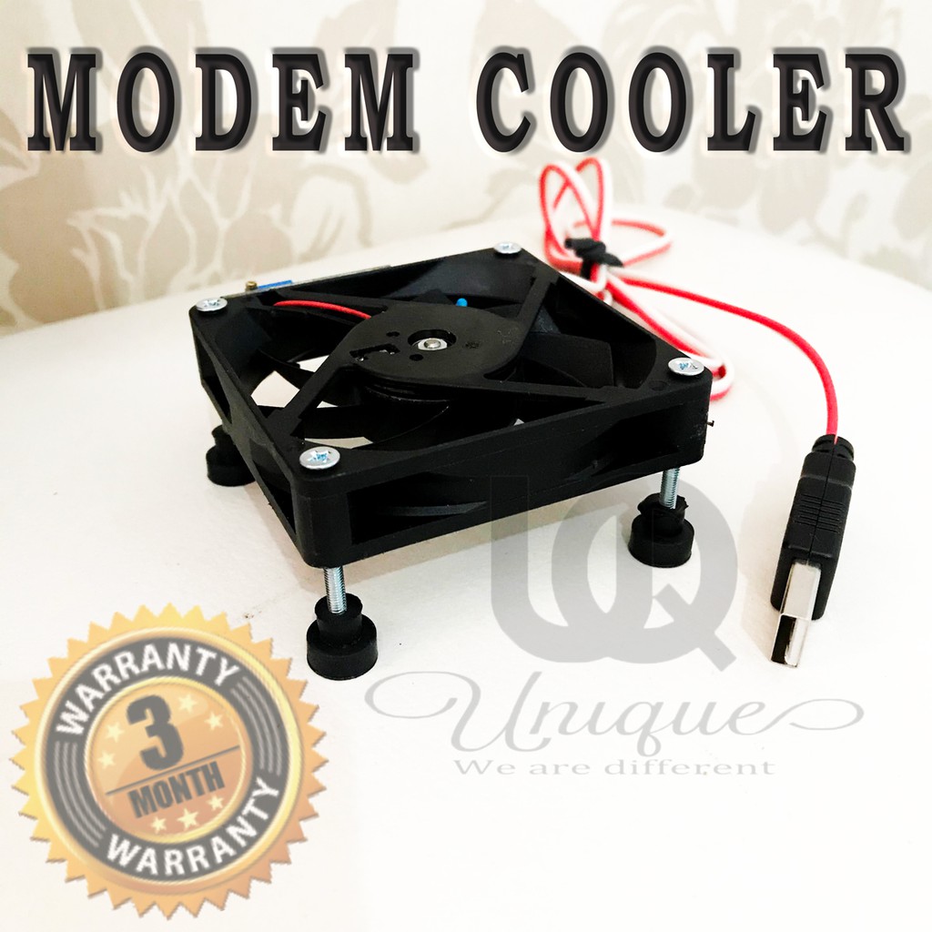 UNIQUE Modem Fan Cooler / STB Wifi Router USB PS4 Fan Cooler
