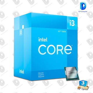 (ซีพียู) CPU INTEL Core i3-12100F LGA 1700 12MB